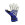 Puma One Grip 1 RC - Guantes de portero Puma corte Regular Cut - blancos y azules - frontal derecho