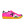 Munich Gresca 14 - Zapatillas de fútbol sala Munich suela lisa - Rosa / Negro - pie derecho