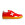 Munich Gresca 08 - Zapatillas de fútbol sala Munich suela lisa - Rojo / Blanco - pie derecho