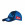 Gorra Kappa Nápoles - Gorra Kappa Nápoles 2019 - 2020 - azul - frontal