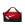 Bolsa de deporte con zapatillero Nike Brasilisa - Bolsa de entrenamiento Nike (61 x 28 x 33) cm - roja - frontal