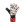 Nike GK Grip3 - Guantes de portero Nike corte Grip 3 - blancos y negros - derecho