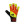 adidas Predator Junior - Guantes de portero para niño adidas Predator Junior - amarillos / rojos - frontal derecho