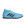 adidas Predator 19.3 LL TF J - Zapatillas de fútbol multitaco para niño con tobillera sin cordones adidas TF suela turf - azul celeste y negras - pie derecho