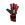 Rinat Egotiko Quantum Pro - Guantes de portero profesionales Rinat corte Negative-Roll - negros y rojos - frontal derecho