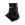 Tobillera Nike Advantage Knitted - Tobillera compresiva de hilo Nike - Negro - lateral