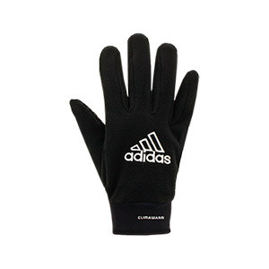 Guantes térmicos adidas Fieldplayer Fleece - Guantes térmicos de jugador para el invierno adidas - negros - frontal