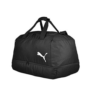 Bolsa deporte con zapatillero Puma Training - Bolsa entrenamiento fútbol con zapatillero Puma (58 x 36 x 31) cm - negra - frontal