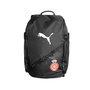 Mochila Puma Girona FC Liga - Mochila de deporte Puma Girona 2019 2020 (47x31x17,5) cm - negra - frontal