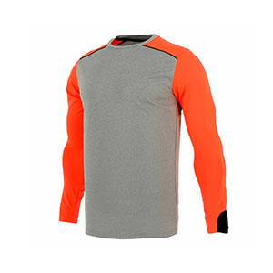 Camiseta Uhlsport Tower GK - Camiseta de manga larga de portero Uhlsport - gris y roja - frontal