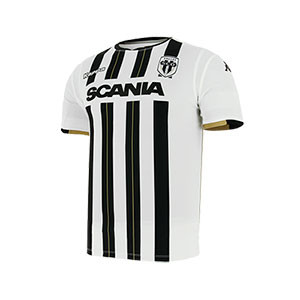 Camiseta Kappa Angers 1a 2018 2019 - Camiseta primera equipación Kappa Angers 2018 2019 - blanca y negra - frontal