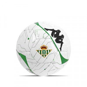 Balón Kappa Betis 2019 2020 talla 5 - Balón Kappa Real Betis Balonpié 2019 2020 talla 5 - blanco y verde - frontal