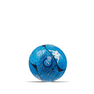 Balón Kappa Nápoles talla mini - Balón Kappa Nápoles 2019 2020 talla mini - azul celeste - frontal