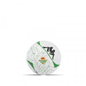 Balón Kappa Betis 2019 2020 talla mini - Balón Kappa Real Betis Balonpié 2019 2020 talla mini - blanco y verde - frontal