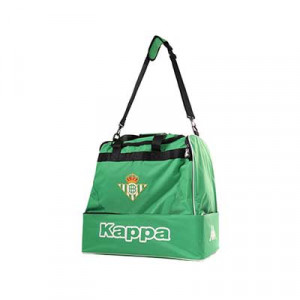 Bolsa de deporte Kappa Betis - Bolsa de deporte Kappa oficial del Real Betis Balonpié 2019 2020 - verde - frontal