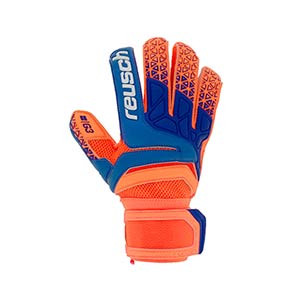 Reusch Prisma Prime G3 - Guantes de portero Reusch corte Expanse Cut - naranjas y azules - frontal derecha