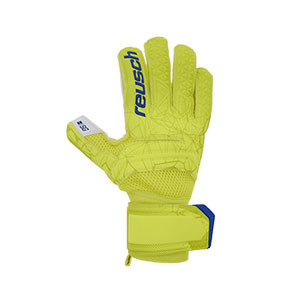 Reusch Fit Control SG - Guantes de portero Reusch corte Expanse Cut - amarillos flúor - frontal derecho