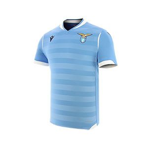 Camiseta Macron SS Lazio 2019 2020 - Camiseta Macron primera equipación SS Lazio 2019 2020 - azul celeste - frontal