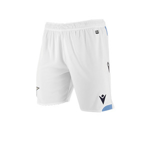 Short Macron SS Lazio 2019 2020 - Pantalón corto Macron primera equipación SS Lazio 2019 2020 - blanco - frontal