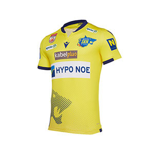 Camiseta Macron SKN St. Pölten 2019 2020 - Camiseta Macron primera equipación SKN St. Pölten 2019 2020 - amarilla - frontal