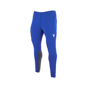 Pantalón chándal Macron Real Sociedad - Pantalón chándal Macron Real Sociedad  2019 2020 - azul - frontal