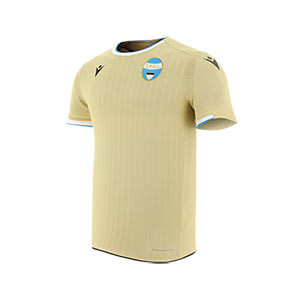 Camiseta Macron SPAL 2a 2019 2020 - Camiseta Macron segunda equipación SPAL 2019 2020 - dorada - frontal