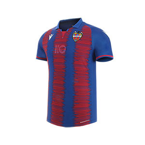 Camiseta Macron Levante UD 2019 2020 - Camiseta Macron primera equipación Levante UD 2019 2020 - azulgrana - frontal