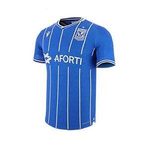 Camiseta Macron Lech Poznan 2019 2020 - Camiseta Macron primera equipación Lech Poznan 2019 2020 - azul - frontal