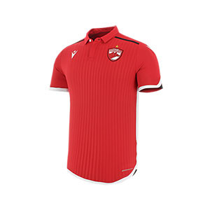 Camiseta Macron Dinamo Bucarest 2019 2020 - Camiseta Macron primera equipación Dinamo Bucarest 2019 2020 - roja - frontal