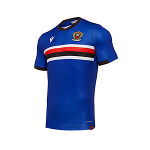 Camiseta Macron Niza 3a 2019 2020 - Camiseta Macron tercera equipación Niza 2019 2020 - azul - frontal