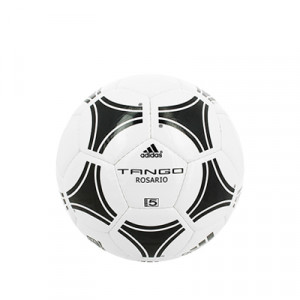 Tango Rosario - Balón de fútbol adidas talla 5 - Blanco / Negro - frontal