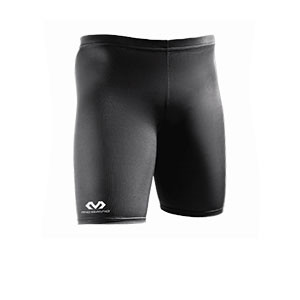 Mallas fútbol McDavid mujer Compression - Mallas fútbol corta compresiva para mujer McDavid - negras - frontal