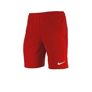 Short Nike Park II Knit - Pantalón corto de poliéster Nike - Rojo - frontal