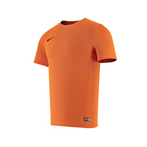 Camiseta entreno Nike Dry Football - Camiseta manga corta de entrenamiento Nike - naranja - frontal