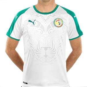 Camiseta Puma Senegal 2018 - Camiseta Puma primera equipación Senegal 2018 - blanca - frontal