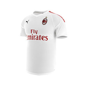 Camiseta Puma 2a AC Milan 2019 2020 - Camiseta segunda equipación Puma AC Milan 2019 2020 - blanca - frontal