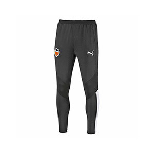 Pantalón Puma Valencia entreno Pro 2019 2020 - Pantalón largo entrenamiento Puma Valencia 2019 2020 - negro - Frontal