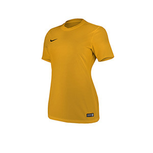 Camiseta Nike Park VI mujer  - Dorado - frontal