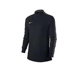 Sudadera Nike mujer Dry Academy 18 - Sudadera de mujer de entrenamiento Nike - negra - frontal