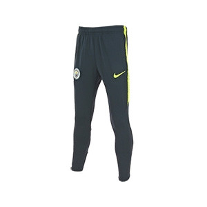 Pantalón niño entreno Man. City 18 - 19 - Pantalón largo infantil entrenamiento Nike Man. City 2018 - 2019 - Azul Marino - frontal