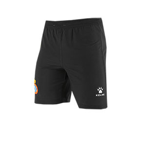 Short Kelme 3a Espanyol 2019 2020 - Pantalón corto tercera equipación Kelme Espanyol 2019 2020 - negro - frontal