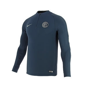 Sudadera Nike Inter entreno Squad 2018 2019 - Sudadera de entrenamiento Inter de Milán 2018 2019 - gris - frontal