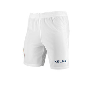 Short Kelme Espanyol 2018 2019 - Pantalón corto primera equipación RCD Espanyol 2018 2019 - blanco - frontal