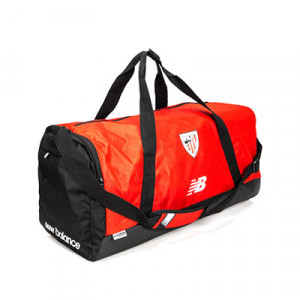 Bolsa de deporte New Balance Athletic Club - Bolsa de deporte New Balance Athletic de Bilbao (65 x 31 x 30 cm) - roja y negra - frontal