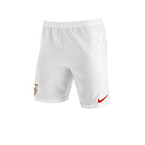 Short Nike Sevilla 2019 2020 - Pantalón corto primera equipación Nike Sevilla 2019 2020 - blanco - frontal