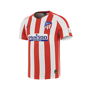 Camiseta Nike Atlético 2019 2020 Vapor Match - Camiseta Nike auténtica primera equipación Atlético de Madrid 2019 2020 - roja y blanca - frontal