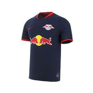 Camiseta Nike 2a Red Bull Leipzig 19 2020 Stadium - Camiseta Nike segunda equipación Red Bull Leipzig 2019 2020 - azul marino - frontal