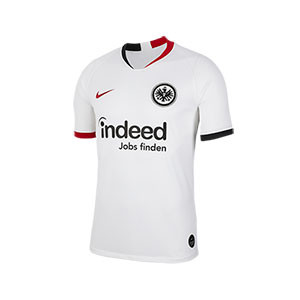 Camiseta Nike 2a Eintracht  2019 2020 Stadium - Camiseta Nike segunda equipación Eintracht de Frankfurt 2019 2020 - blanca - frontal