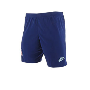 Short Nike 3a Atlético 2019 2020 Stadium - Pantalón corto Nike tercera equipación Atlético de Madrid 2019 2020 - azul marino - frontal