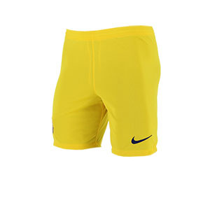 Short Nike Barcelona 2a Stadium 2019 2020 - Pantalón corto Nike segunda equipación FC Barcelona 2019 2020 - amarillo - frontal